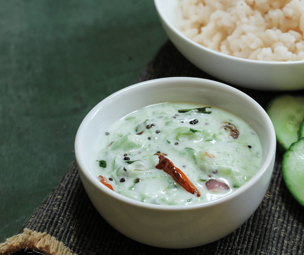 Gurken Raita | Indischer Jughurt Salat | Indisch kochen