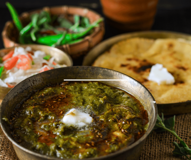 Murgh Saag | Indisches Hühnercurry mit Spinat