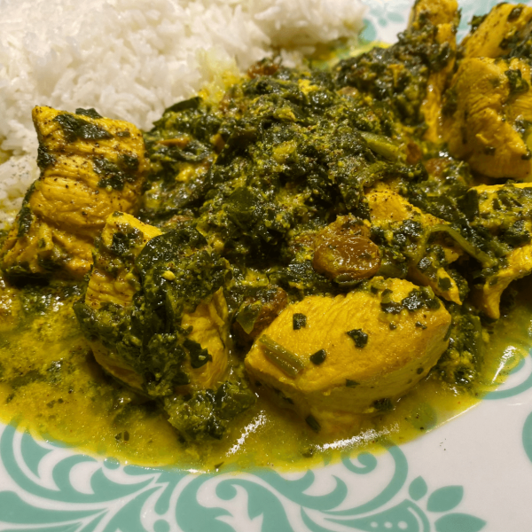 Auberginen in Cashew Sesam Curry | Indisch kochen